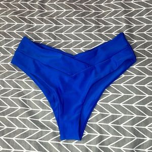 Blue Shein Bikini Bottoms